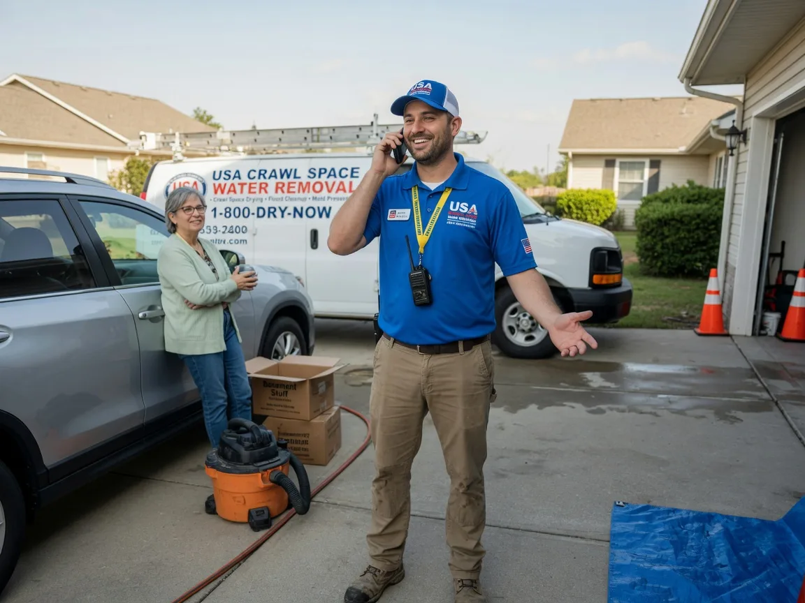 Crawl Space Water Removal Etowah, NC FAQs